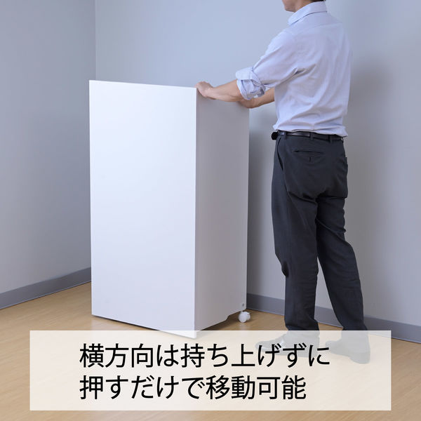 YAMAZEN 演説台 受付台 カウンター 木製 キャスター付き YAMAZEN 演説台 受付台 カウンター 木製 キャスター付き