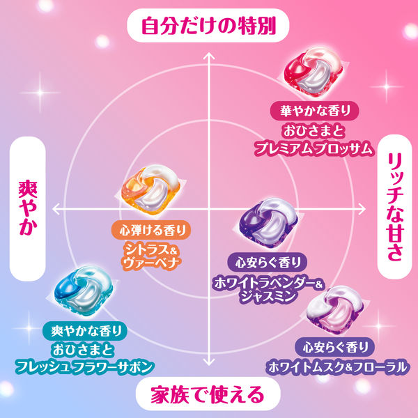 ボールド ジェルボール 4in1 ホワイトムスク＆フローラル