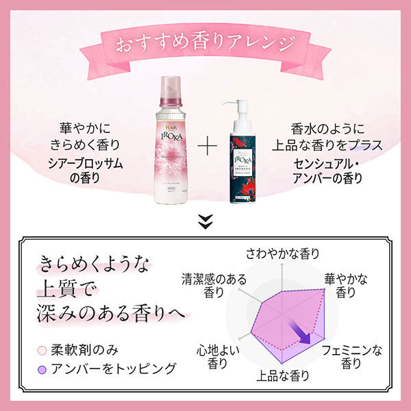 フレアフレグランス IROKAメイクアップフレグランス センシュアルアンバーの香り 本体 90mL 2個 衣料用香りづけ剤 花王 - アスクル