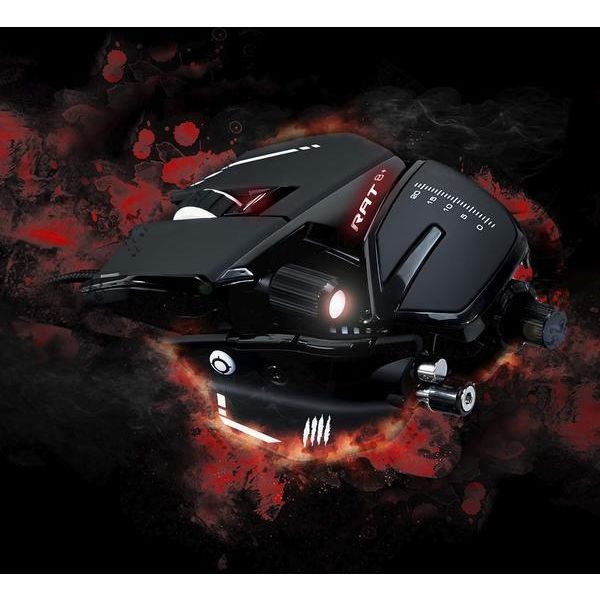 MAD CATZ R.A.T. 8+ 有線ゲーミングマウス 黒 MR05DCINBL000-0J 1台（直送品）