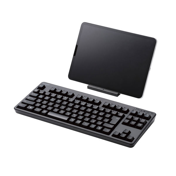 キーボード ワイヤレス Bluetooth5.0 ミニキーボード スタンド