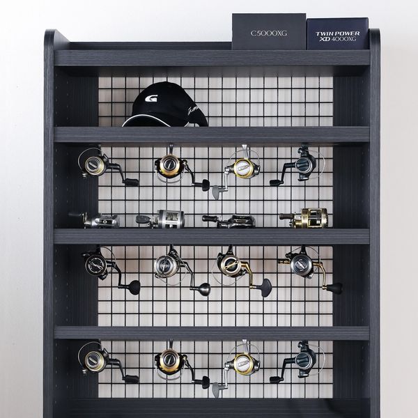 白井産業 ペスカレージ 釣り具収納 ワイヤーネットラック 幅800 白井産業 ペスカレージ 釣り具収納 ワイヤーネットラック 幅800
