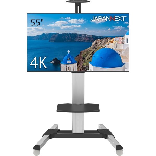 設置込】JAPANNEXT 55インチワイド4K対応液晶モニター 純正スタンド