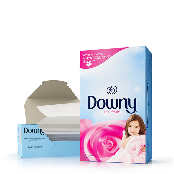 ダウニー（Downy） シート 乾燥機用 柔軟剤 エイプリルフレッシュ 静電気を防ぎ驚きの柔らか仕上げ 34枚入 1個 P＆G - アスクル