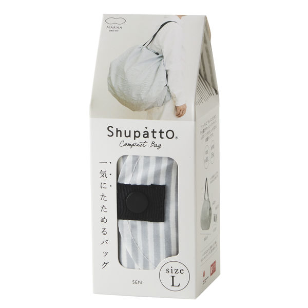 エコバッグ シュパット（Shupatto）コンパクト バッグ L（線