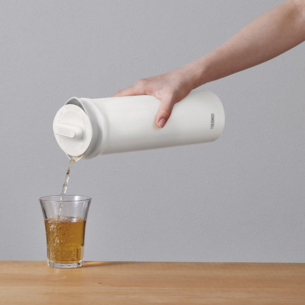 サーモス（THERMOS） ステンレスポット 1050ml ホワイト TTD