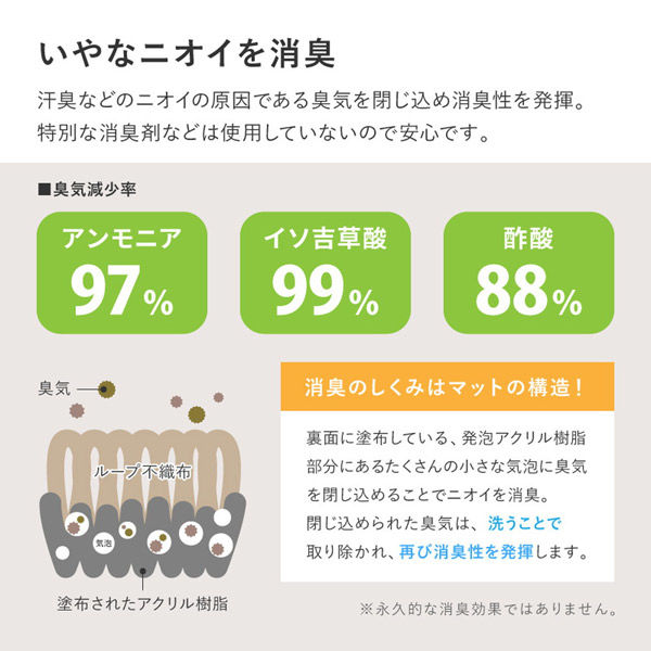 玄関渡し】 萩原 廊下カーペット ロングマット 滑りにくい フリーカット ブラウン 90×400cm（直送品） - アスクル