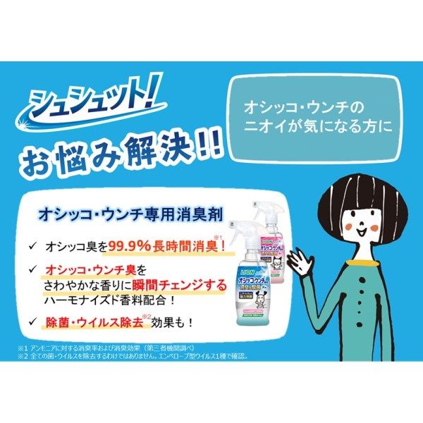 セット品）シュシュット！ おそうじ泡スプレー 犬用 本体270ml ＋ 詰め替え 240ml まとめ買い ライオンペット - アスクル