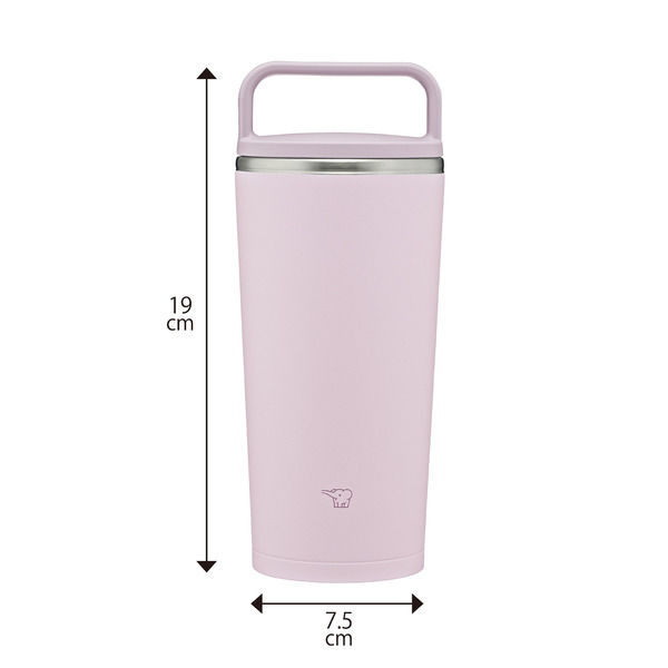 象印マホービン ステンレスキャリータンブラー300mlパウダリーピンク