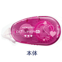 テープのり ドットライナーキュート 本体 タ-DM455-08 コクヨ