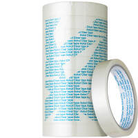 貼ってキレイなクリアテープ　幅18mm×35m　10巻入　アスクル オリジナル