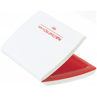 使用不可【アウトレット】プラス　スタンプ台　レッド　IS-002N　37421