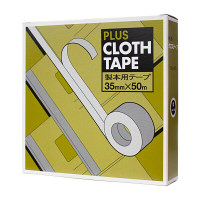 プラス　製本テープ　黒　幅35mm×50m　43700