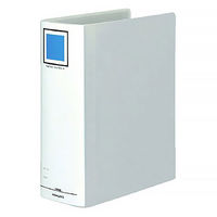 コクヨ　チューブファイル　エコツインR　A4タテ　とじ厚90mm　シルバー　両開きパイプ式ファイル　フ-RT690C　1冊
