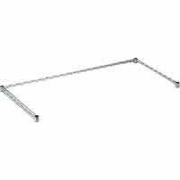 ホームエレクター 三方クロスバー クローム 幅1200mm×奥行600mm H2448TWC（直送品）