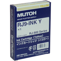 ムトー（MUTOH） 純正インク RJ9-INK Y イエロー 標準タイプ 1個
