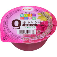 たらみ　カロリコカロリカ0kcal赤ぶどう味　180g　1個