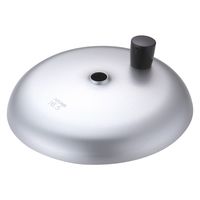 親子鍋用蓋（エントツ付き）　E-16　16.5cm用　AOY222　アカオアルミ　（取寄品）