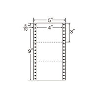 ダイオーミウラ タックフォームラベル 8×10インチ 1箱（500シート入