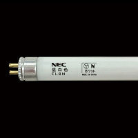 NEC サンホワイト5 直管スタータ形 FL型 8W 昼白色 色温度5000K FL8N 10本入（取寄品）