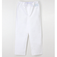 ナガイレーベン 男子ズボン （スクラブパンツ） 医療白衣 ホワイト M AD-318（取寄品）