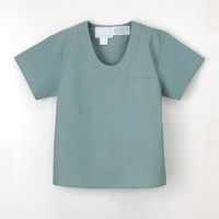 ナガイレーベン 手術衣 上衣 ミストグリーン Lサイズ PD3491（取寄品）