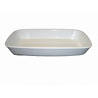 グラタン皿　角型　1011-33　白　シェーンバルド　2414000　（取寄品）
