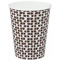 サンナップ　デザインカップ　コーヒービーンズ　275ml（9オンス）　X-C27100-A　1パック（100個入）