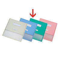 リヒトラブ  カードインデックス（カーデックス）　A3（A4縦2面）グリーン ポケット数/11枚 HC113C-3 1冊