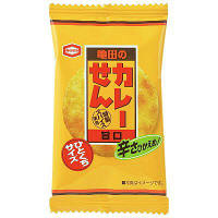 亀田製菓　亀田のカレーせん1枚入　1001218-02　1箱（50個入）