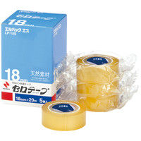 ニチバン セロテープ 小巻 エルパックエス 18mm×20m LP-18S 1セット（25巻：5巻入×5箱）