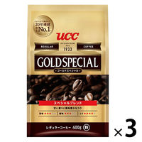 【アウトレット】【コーヒー粉】UCC　ゴールドスペシャル　スペシャルブレンド　1セット（400g×3袋）