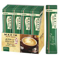 【アウトレット】AGF　マキシムスティックメニュー　カプチーノカロリハーフ　1セット（40本：20本入×2箱）