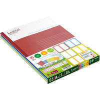 ナカバヤシ　B5サイズスイングロジカルノートA罫　ノ-B501A-5P　1セット（15冊：5冊入×3パック）　（直送品）