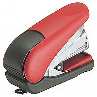 プラス　ホッチキス　フラットかるヒット　レッド　30492　（取寄品）