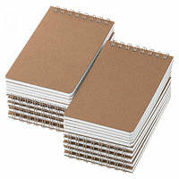 【アウトレット】日本ノート　無地表紙ツインリングメモ　業務用パック　1袋（20冊入）