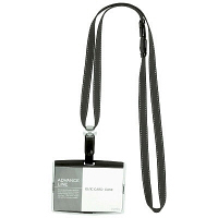 ソニック　IDハードケース＆ストラップ　ヨコ型　ブラック　AL-842-D　（直送品）