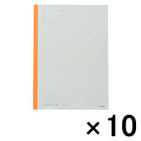 【アウトレット】プラス　ラインノート　セミB5　6.5mm×33行　30枚　再生紙使用　1パック（10冊入）　NO-003R　92200