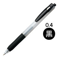 ゲルインクボールペン サラサクリップ 0.5mm 黒 10本 JJ15-BK ゼブラ