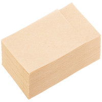 イデシギョー　植林木6つ折り　紙ナプキン　未晒し　1セット（1000枚：100枚入×10袋）