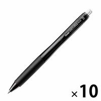 【アウトレット】ぺんてる ビクーニャ エックス 黒 BX105A-A 1箱（10本入）