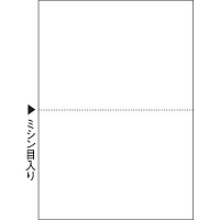 ヒサゴ マルチプリンタ帳票（FSC） FSC2004 A4 白紙3面 1冊（100枚入） - アスクル