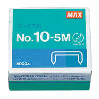 【アウトレット】マックス　ホッチキスNO.10-5Mパック4　1パック（4箱入） オリジナル
