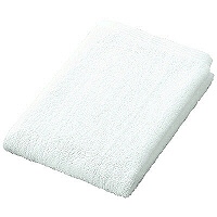 【アウトレット】テンダイ　ホテル仕様フェイスタオル　ホワイト　1セット（10枚：5枚入×2）