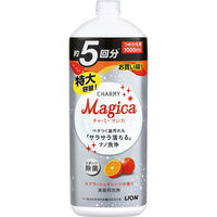 CHARMY Magica（チャーミーマジカ） スプラッシュオレンジ 詰め替え 大型 1L 1個 食器用洗剤 ライオン