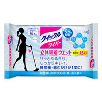 花王　クイックルワイパー　立体吸着ウェットシート　1パック（16枚入）