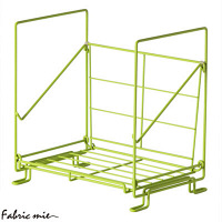 【アウトレット】ファブリックミー　ミニシェルフA5ショート　フレッシュグリーン　1個