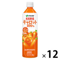伊藤園　充実野菜　キャロット100%　930g　1箱（12本入）【野菜ジュース】