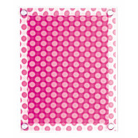 【アウトレット】レイメイ藤井　アクリル3Dボード　桃　A3　W328×H420×D25mm　LNP90P　1個