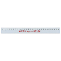 【アウトレット】KUMソフティフレックス　定規　30cm　1個